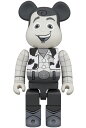 BE@RBRICK WOODY B&W Ver. 400%《2019年4月発売・発送予定》