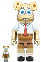 BE@RBRICK SpongeBob GOLD CHROME 100% & 400%《2019年10月発売・発送予定》
