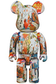 BE@RBRICK Andy Warhol × JEAN-MICHEL BASQUIAT #4 400％