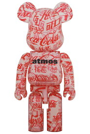 BE@RBRICK atmos × Coca-Cola 1000％ CLEAR BODY