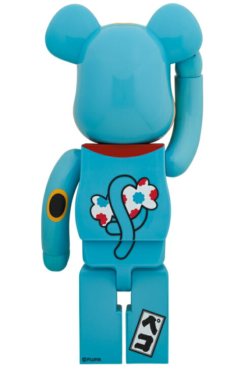 楽天市場】BE@RBRICK 招き猫 ペコちゃん 青蓄光 1000  