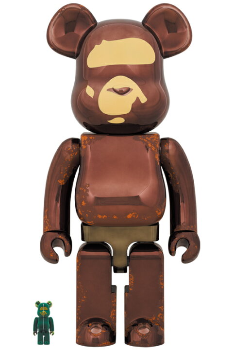 楽天市場】BE@RBRICK A BATHING APE(R) × READYMADE(R) 100％ & 1000  
