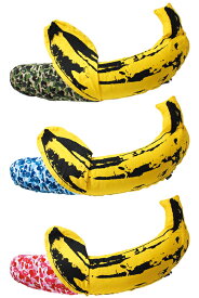 MLE × BAPE(R) ANDY WARHOL ABC BANANA CUSHION M（GREEN CAMO／BLUE CAMO／PINK CAMO）