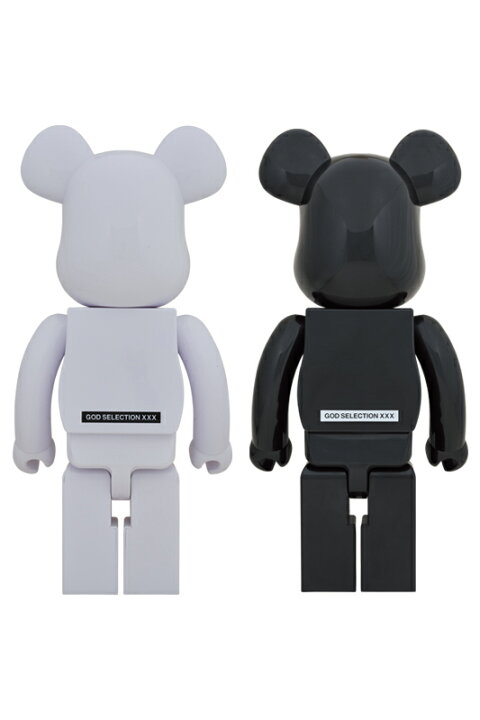 楽天市場】BE@RBRICK GOD SELECTION XXX 1000％ WHITE／BLACK 