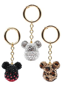 BE@RBRICK CRYSTAL DECORATE CHARM(CRYSTAL/BLACK/LEO)