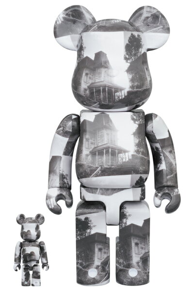 【メディコム・トイ公式】BE@RBRICK BATES MANSION 100％ & 400％ ベイツ・マンション ベアブリック MEDICOM TOY メディコムトイ フィギュア コレクションフィギュア ギフト プレゼント
