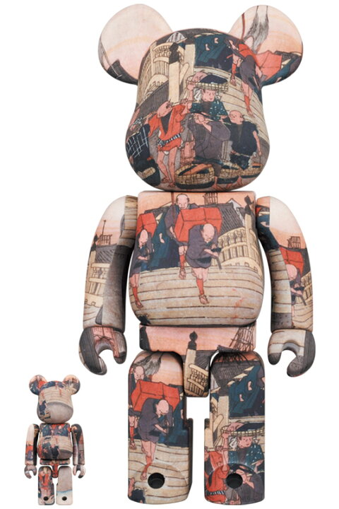 楽天市場】東京国立博物館 BE@RBRICK 歌川広重「東海道五十三次 