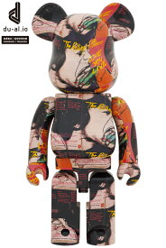 BE@RBRICK Andy Warhol × The Rolling Stones “Love You Live” 1000％