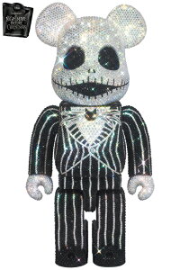 BE@RBRICK CRYSTAL DECORATE Jack Skellington 400s3`6ȓɔ\t