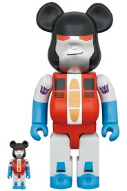 BE@RBRICK TRANSFORMERS STARSCREAM 100％ & 400％