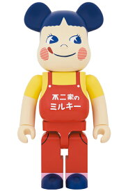 BE@RBRICK ホーロー看板 ペコちゃん 1000％