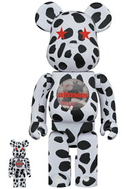 BE@RBRICK atmos Dalmatian 100％ & 400％