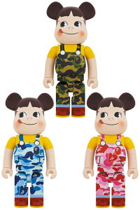 BE@RBRICK BAPE(R) yR 1000 GREEN^PINK^BLUE