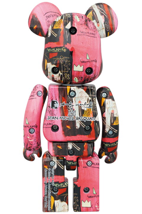 楽天市場】超合金 BE@RBRICK Andy Warhol × Jean-Michel Basquiat 