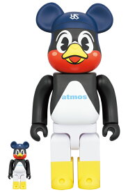 BE@RBRICK atmos × Tokyo Yakult Swallows 100％ & 400％