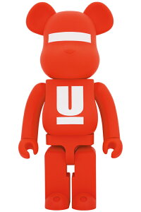 BE@RBRICK UNDERCOVER LOGO RED 1000