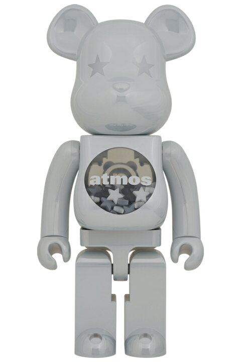 楽天市場】BE@RBRICK atmos WHITE CHROME Ver. 1000 