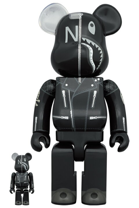 楽天市場】A BATHING APE(R) × NEIGHBORHOOD(R) BE@RBRICK 100％ & 400  
