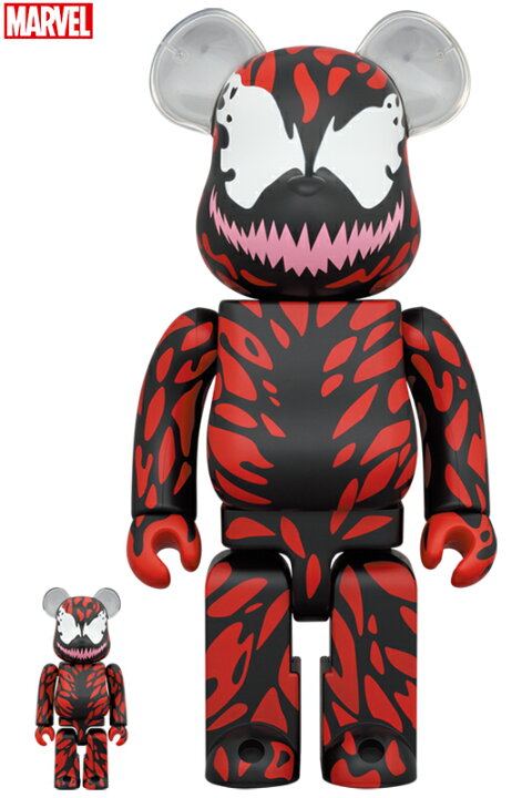 楽天市場】BE@RBRICK CARNAGE 100％ & 400％ : PROJECT1／6