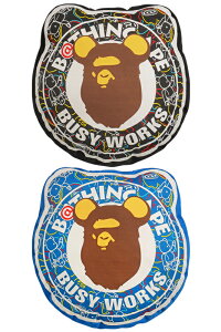 BE@RBRICK CAMO BE@R CUSHION BLACK/BLUE