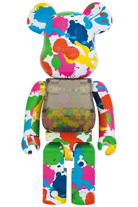 楽天市場】MY FIRST BE@RBRICK B@BY COLOR SPLASH Ver. 1000 
