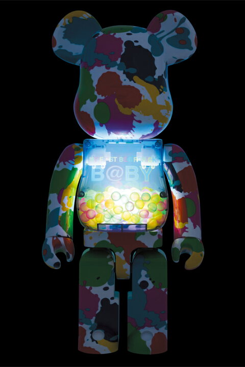 楽天市場】MY FIRST BE@RBRICK B@BY COLOR SPLASH Ver. 1000  