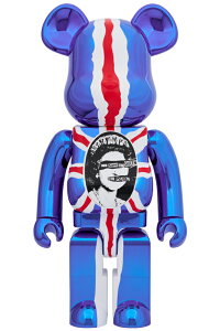 BE@RBRICK Sex Pistols "God Save The Queen" Chrome Ver. 1000%