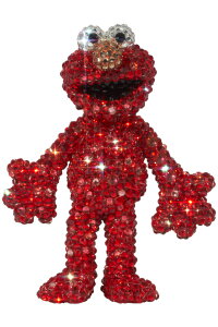 UDF CRYSTAL DECORATE ELMO�s2024�N2�������\��t