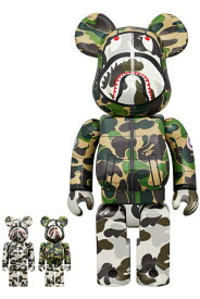 BE@RBRICK BAPE(R) × CANADA GOOSE SHARK 100％ & 400％