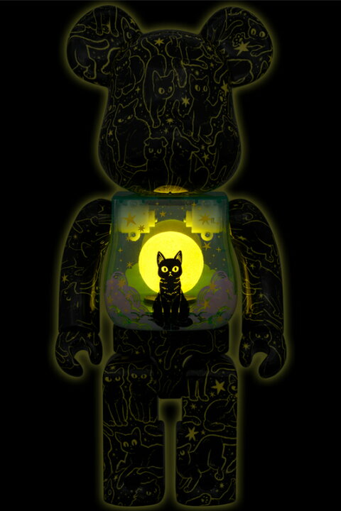 楽天市場】BE@RBRICK 夜空のネコ 400％ : PROJECT1／6