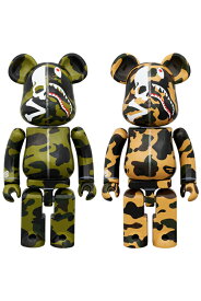 超合金 BE@RBRICK MASTERMIND VS BAPE(R) GREEN／YELLOW