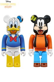BE@RBRICK DONALD DUCK & GOOFY 2PCS SET