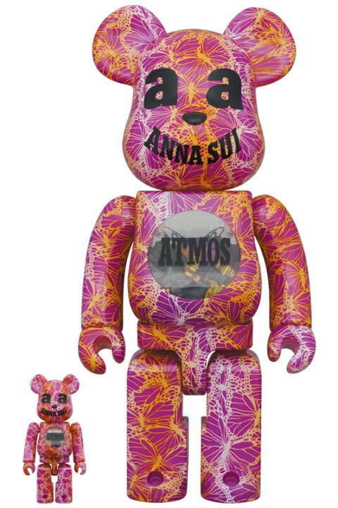 楽天市場】BE@RBRICK atmos × ANNA SUI 100％ & 400 