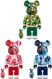 BE@RBRICK BABY MILO(R) CAMO SHARK 100％ & 400％