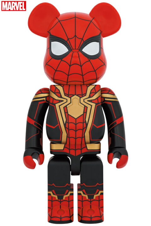 楽天市場】BE@RBRICK SPIDER-MAN INTEGRATED SUIT 1000  