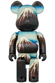 BE@RBRICK 葛飾北斎 「冨嶽三十六景 山下白雨」1000％