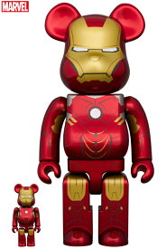 BE@RBRICK IRON MAN MARK IV 100％ & 400％