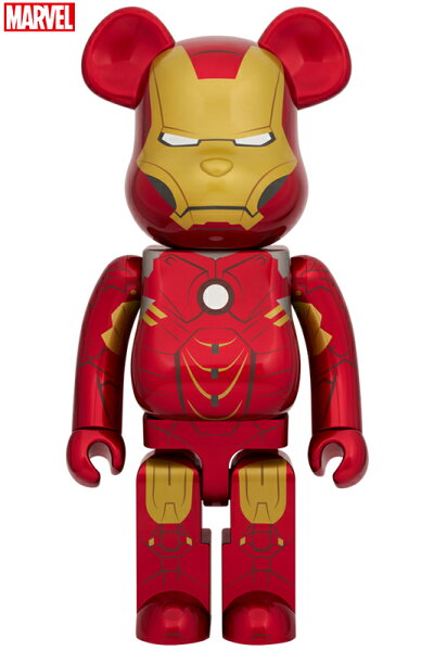 【メディコム・トイ公式】BE@RBRICK IRON MAN MARK IV 1000％ MARVEL マーベル アイアンマン ベアブリック MEDICOM TOY メディコムトイ フィギュア コレクションフィギュア ギフト プレゼント