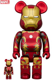 BE@RBRICK IRON MAN MARK 43 100％ & 400％