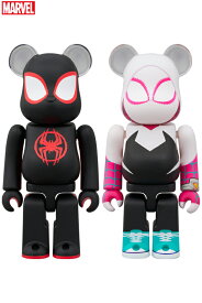 BE@RBRICK SPIDER-MAN(Miles Morales) & SPIDER-GWEN 2PCS SET