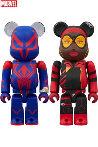 BE@RBRICK SPIDER-MAN 2099  SPIDER-WOMAN 2PCS SET