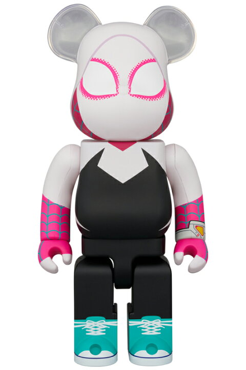 楽天市場】【公式】BE@RBRICK SPIDER-GWEN 400％ スパイダーマン ベア 