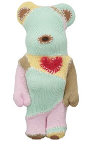 【メディコム・トイ公式】BE@RBRICK amok KNIT 400％ ベアブリック フィギュア 人気 おもちゃ おしゃれ かわいい 玩具 人形 置き物 ホビー インテリア グッズ ギフト プレゼント 楽天 定価 新品