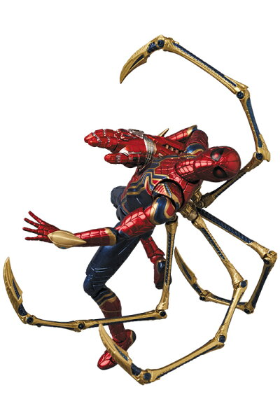 【メディコム・トイ公式】MAFEX IRON SPIDER（ENDGAME Ver.） RENEWAL Ver. SPIDER MAN スパーダーマン MARVEL マーベル マフェックス MEDICOM TOY メディコムトイ アクションフィギュア 可動フィギュア コレクションフィギュア ギフト プレゼント