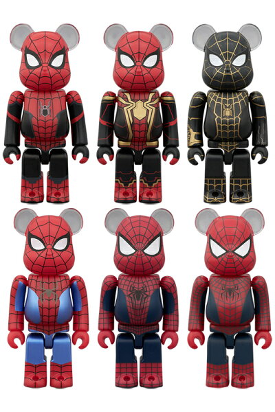【メディコム・トイ公式】BE@RBRICK CHASE Spider-Man: No Way Home  SPIDER MAN スパーダーマン  MARVEL マーベル ベアブリック MEDICOM TOY メディコムトイ フィギュア コレクションフィギュア ギフト プレゼント