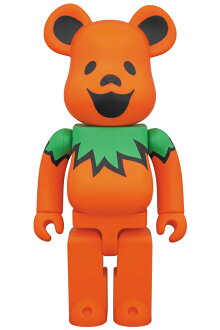 BE@RBRICKGRATEFULDEADDANCINGBEARSORANGE400%【2015年9月発売・発送予定】