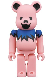BE@RBRICKGRATEFULDEADDANCINGBEARSPINK100%【2015年9月発売・発送予定】