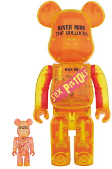 BE@RBRICKSexPistolsClearVer.100%&400%【2015年10月下旬発売・発送予定】