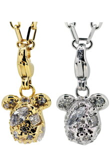 STARDUSTBE@RBRICK3CHARMPENDANTGOLD/SILVER