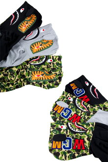 BAPE(R)CAMOSHARKBE@RFULLZIPHOODIE(BLACK/GRAY)